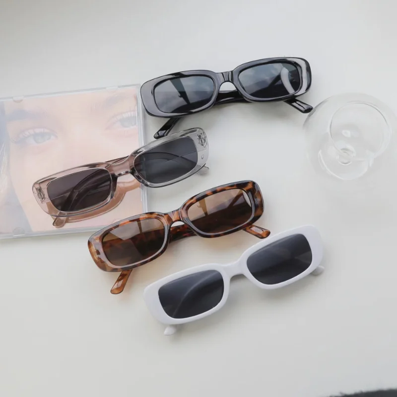 Women'S Fashion Reading Glasses - Vintage Small Square Sunglasses Woman Luxury