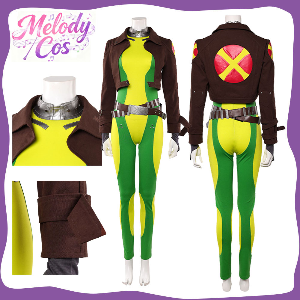 Women Fashion Jackets - Adult Women Rogue Cosplay Costume Fantasia