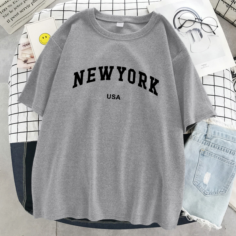Women Fashion Usa - New York Usa City Letter Graphic