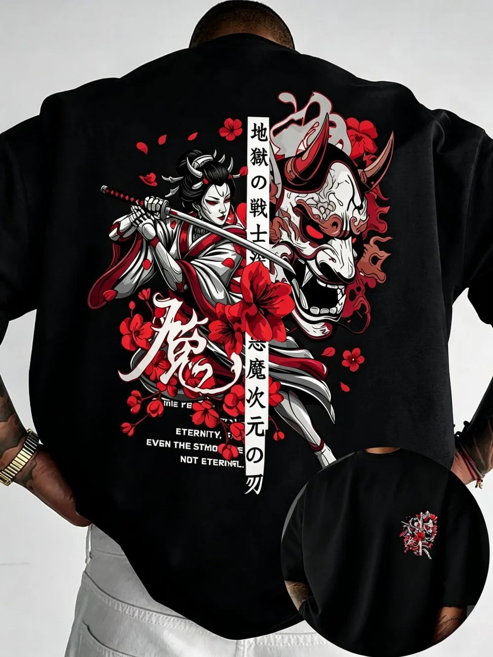 Women Fashion Usa - Summer American Retro Female Samurai 3D