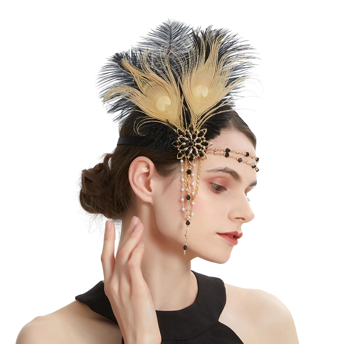 Rhinestone HairBand 1920s Vint - Women'S Fashion In The 1920S ulasan dan harga