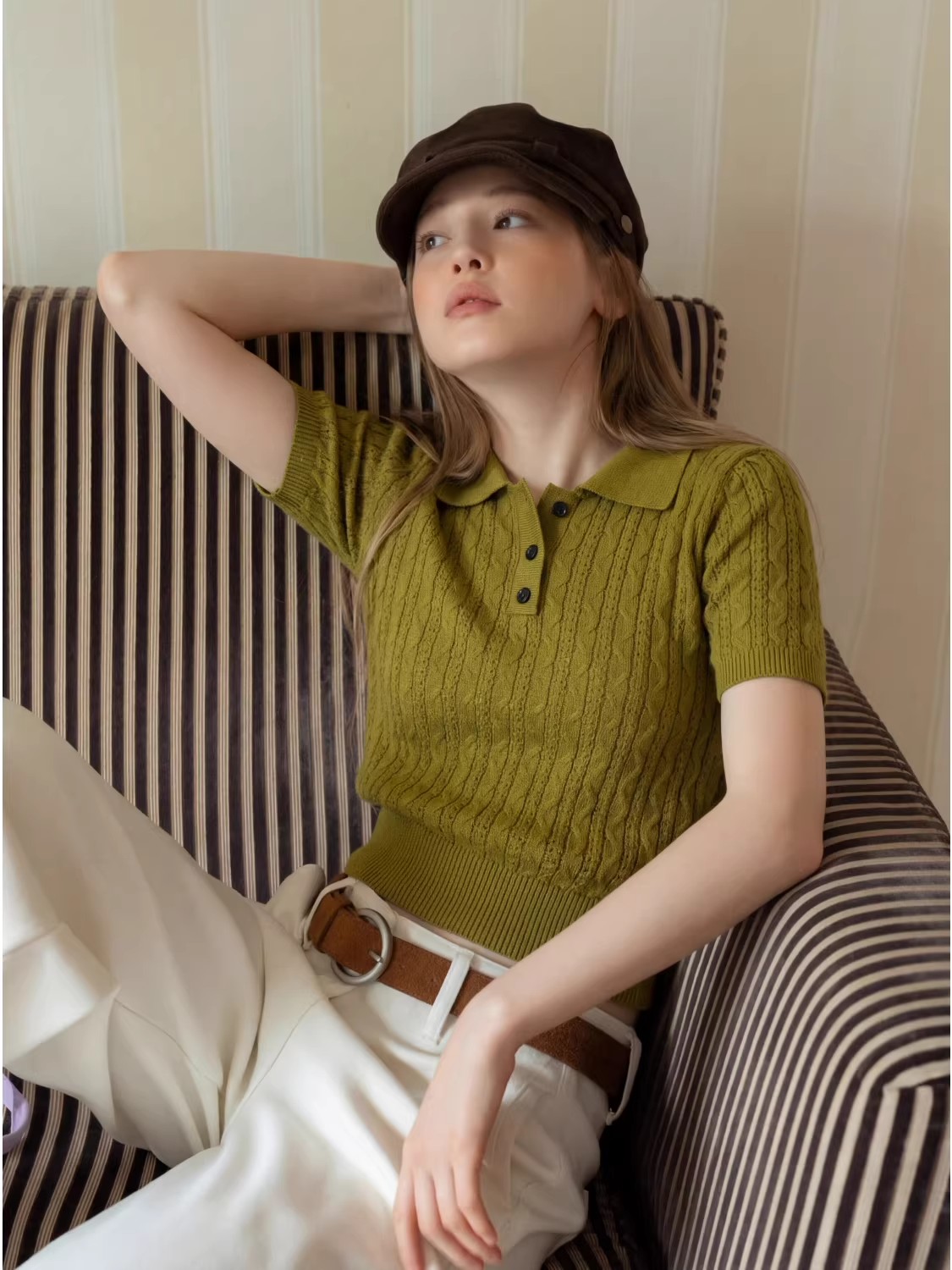 Fashion Casual Style Twist Cab - Women Fashion Style ulasan dan harga