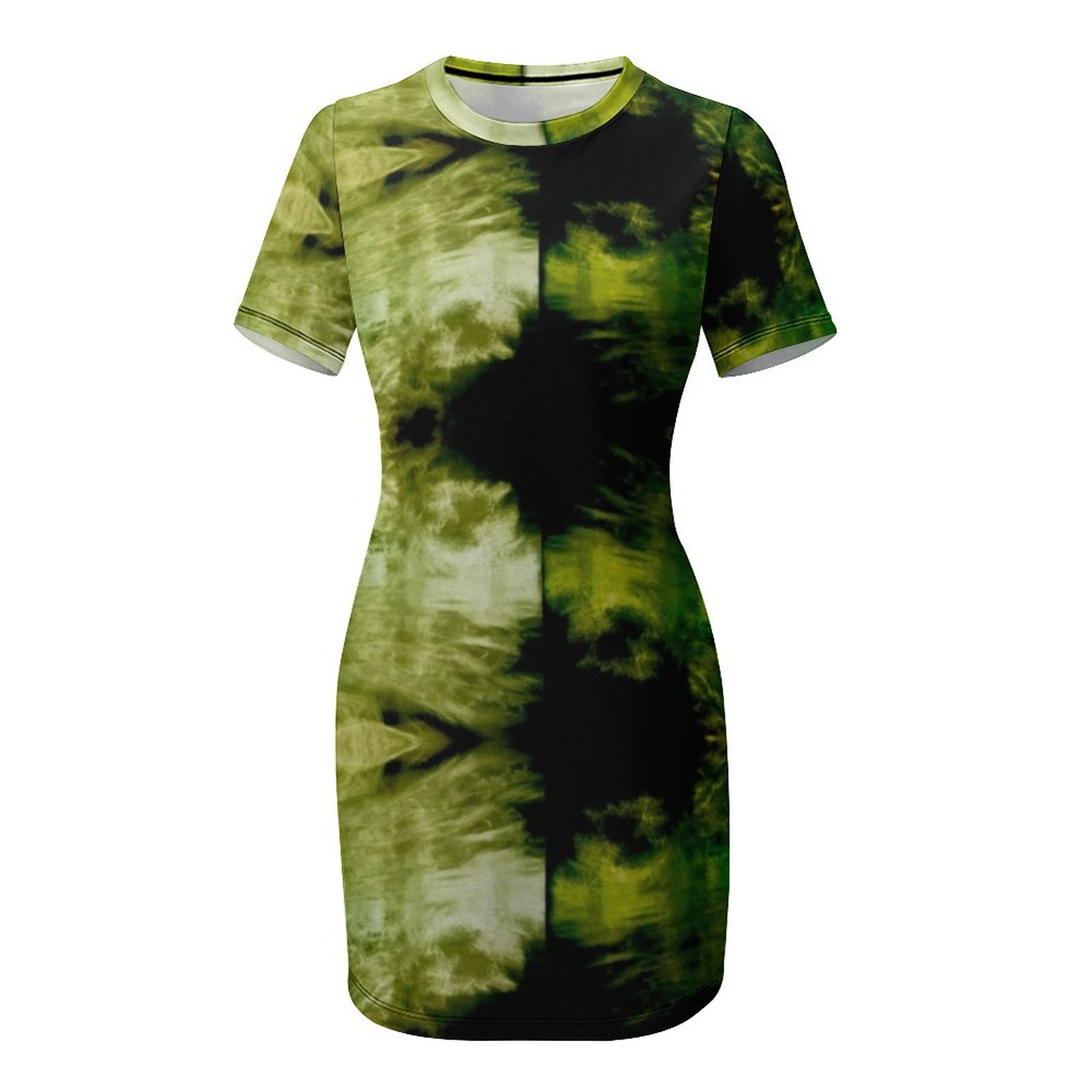 Mirror Image Short-Sleeved Dre - Women'S Fashion Dresses Images ulasan dan harga
