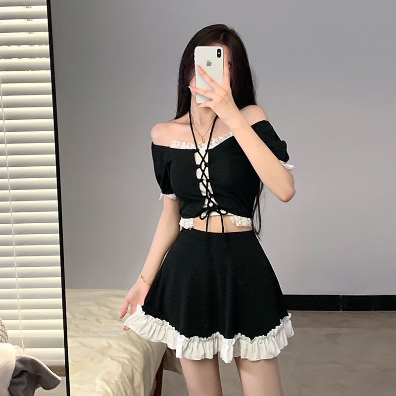 Instagram Style Women Two Piec - Women Fashion Style ulasan dan harga