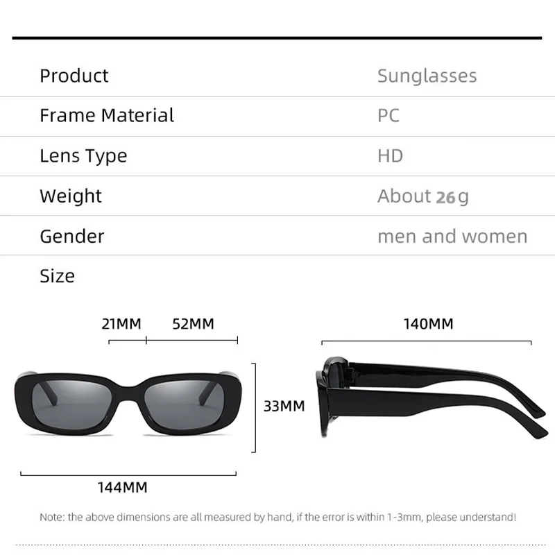 Vintage Small Square Sunglasse - Women'S Fashion Reading Glasses ulasan dan harga