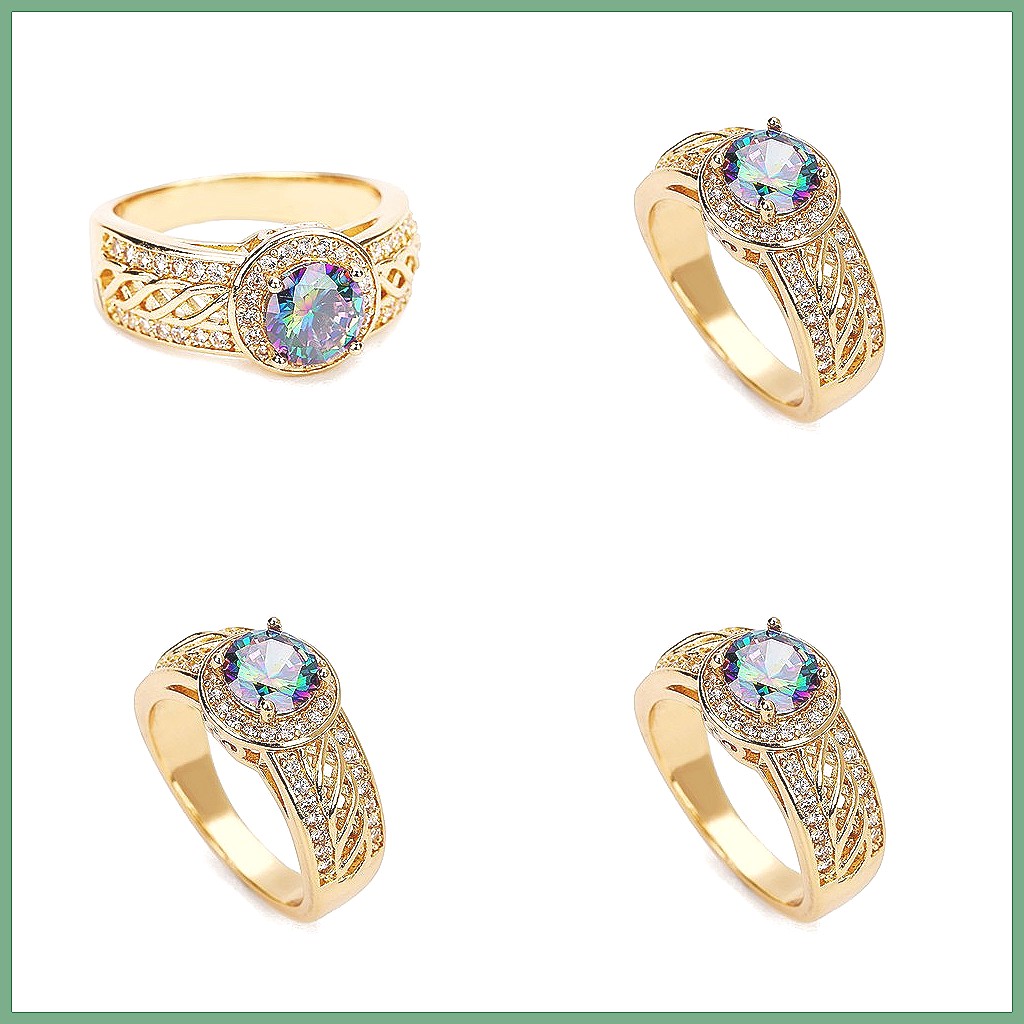 Men's Luxury Cubic Zirconia Ri - Women'S Fashion E Commerce ulasan dan harga
