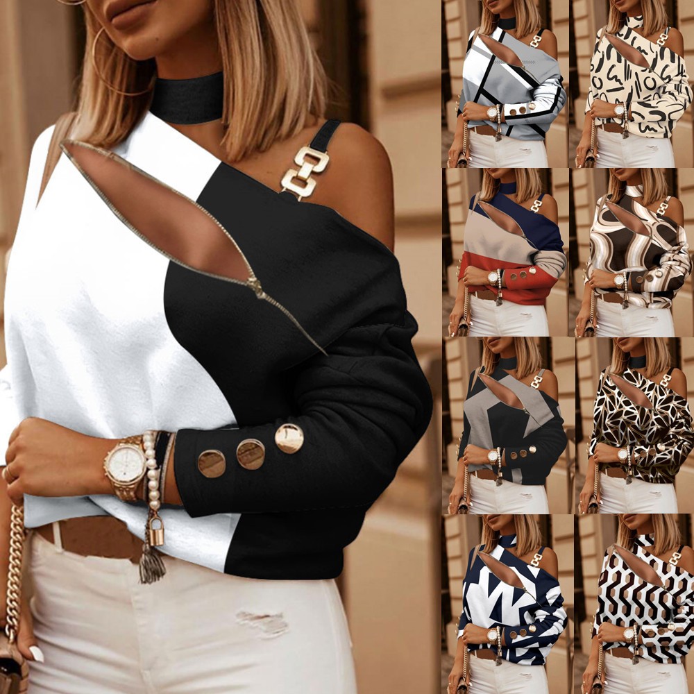 Women's Off Shoulder Blouse wi - Off Shoulder Top ulasan dan harga