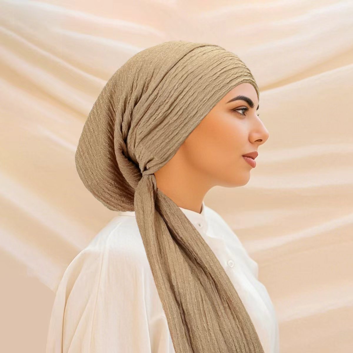 Luxury Spring knot Turban Hat  - Women'S Fashion Hats ulasan dan harga