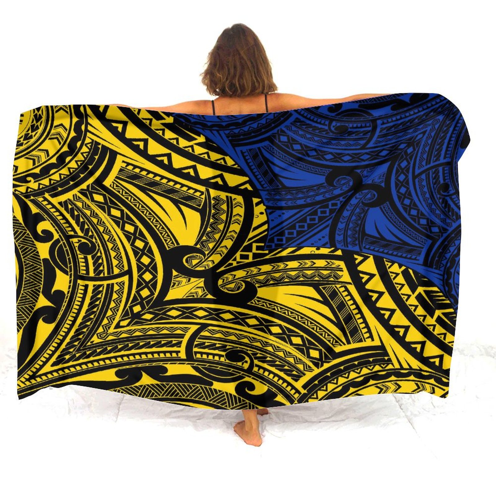 Hawaiian Resort Beach Apron Po - Printed Wrap Skirt ulasan dan harga