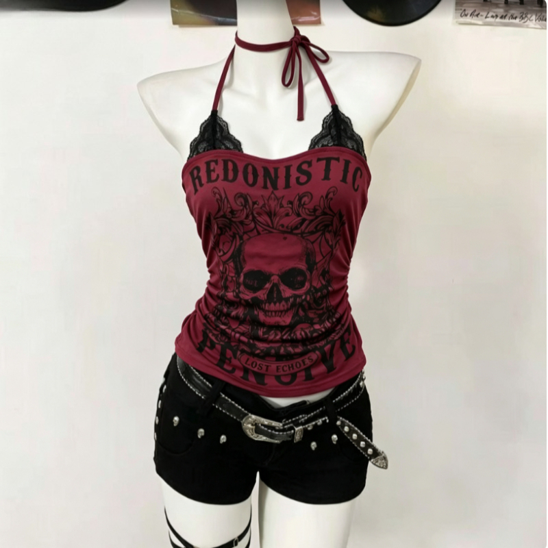 American Style Y2K Vintage Sho - Women Fashion Usa ulasan dan harga