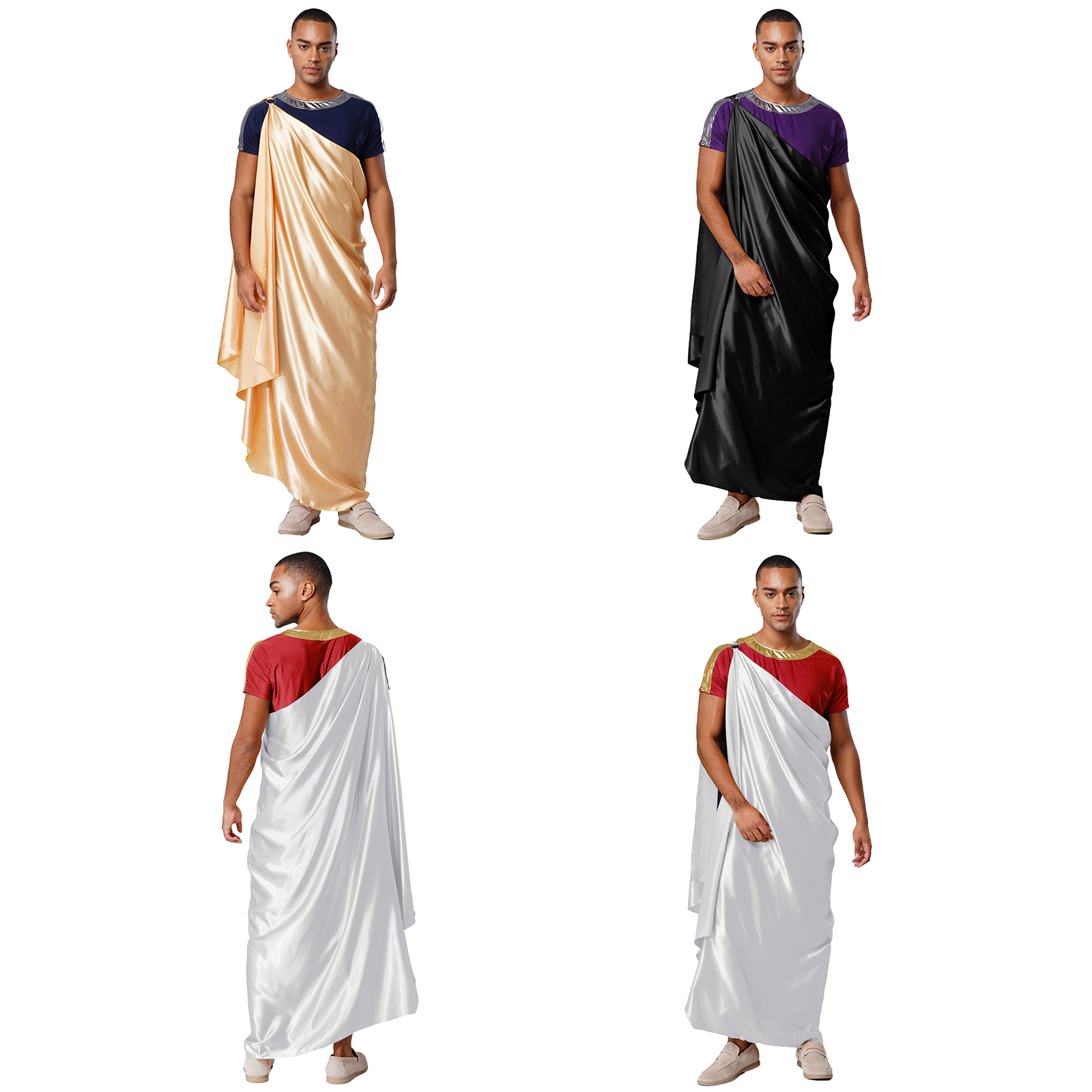 Men Halloween Ancient Greek Go - Off Shoulder Top ulasan dan harga