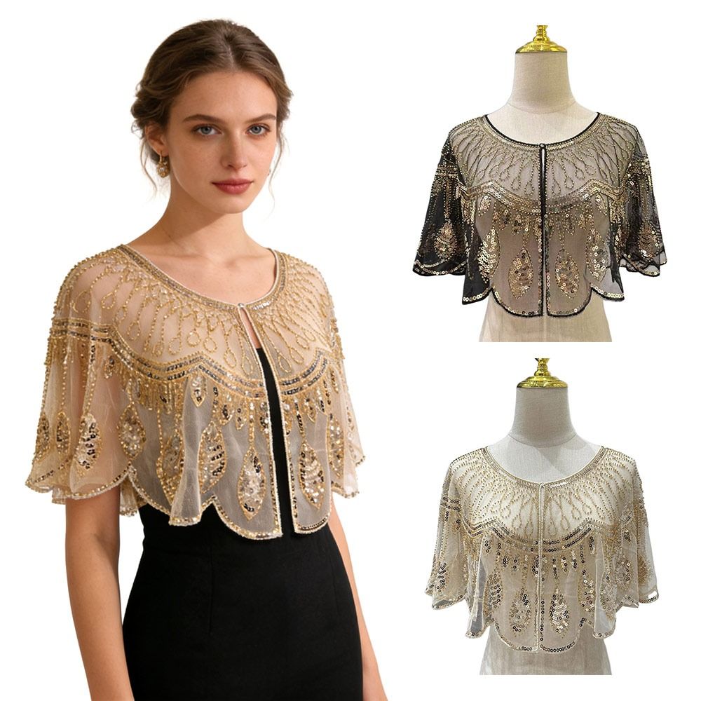 Fashion 1920s Flapper Shawl Fl - Women'S Fashion In The 1920S ulasan dan harga