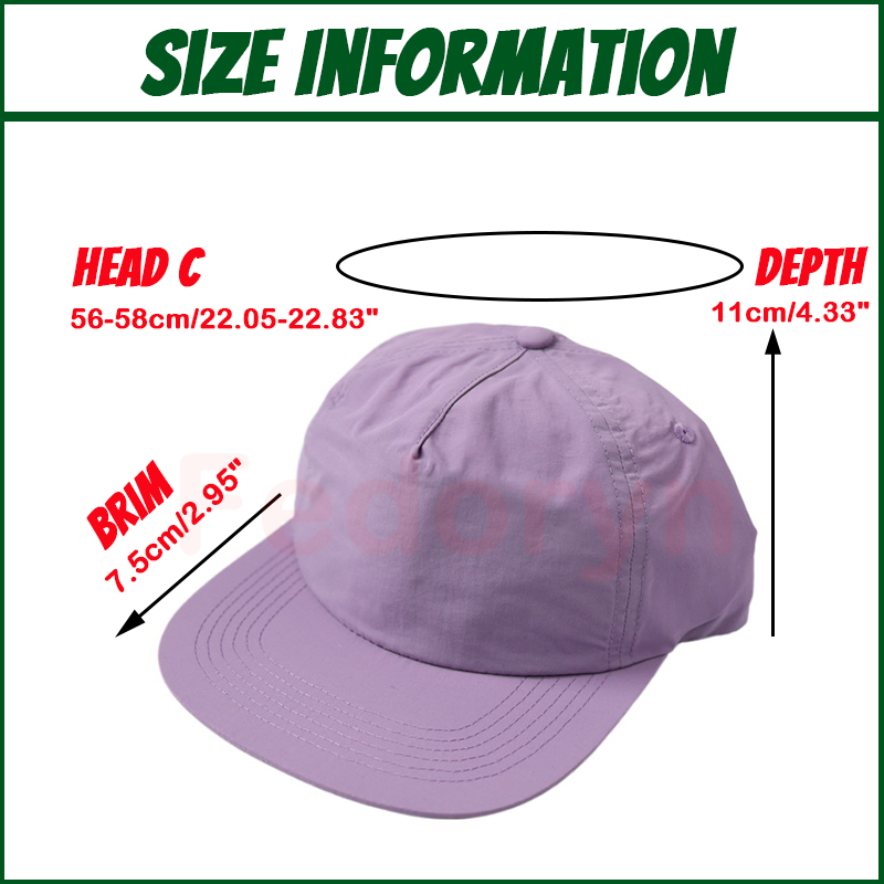 Fedoryn Custom Embroidery Base - Women'S Fashion Hats ulasan dan harga