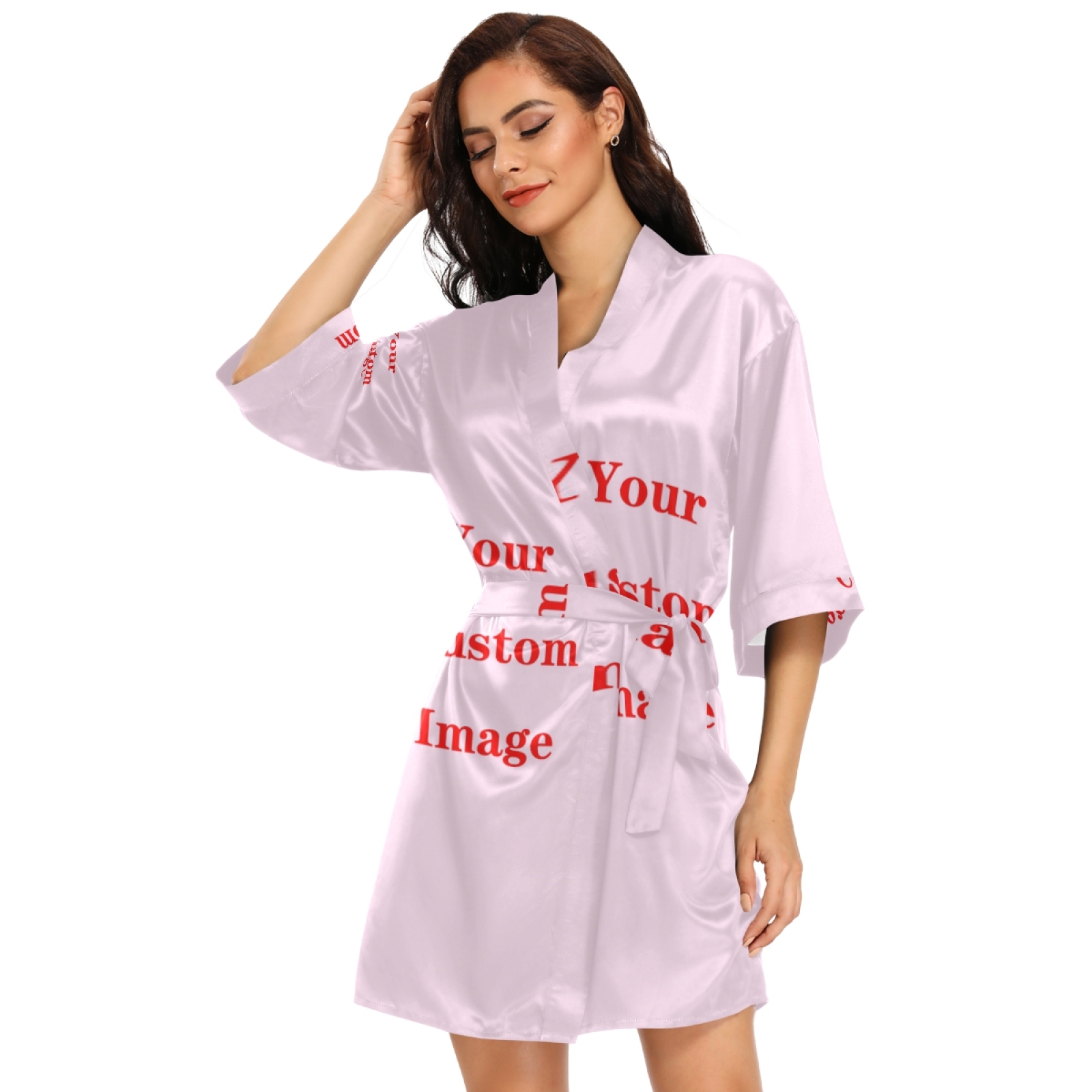 Fashion Satin Robe Long Women  - Women'S Fashion Dresses Images ulasan dan harga