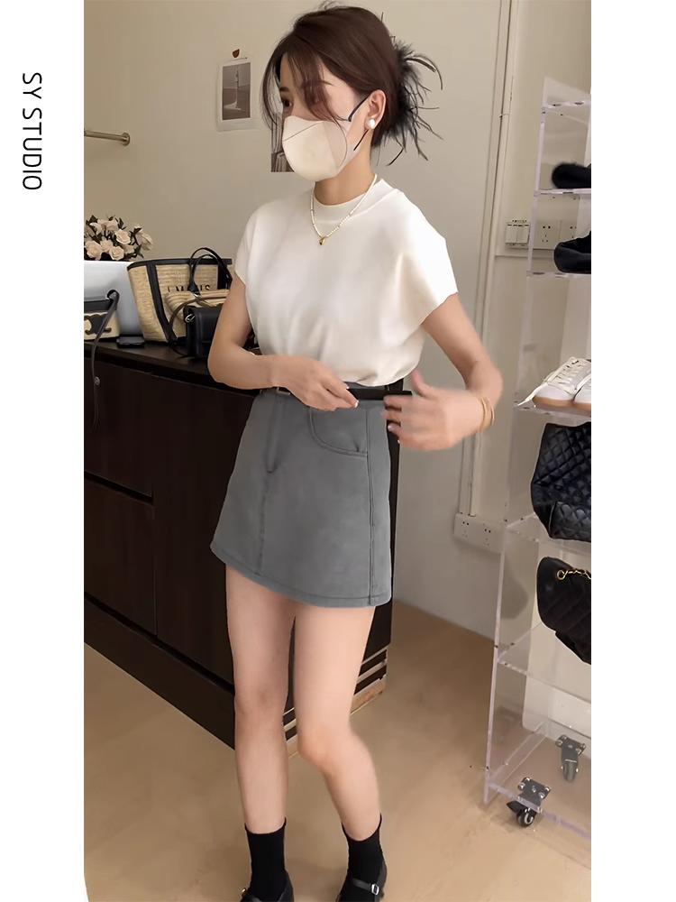 Slimming Knitted Top And High  - Women'S Fashion Petite ulasan dan harga