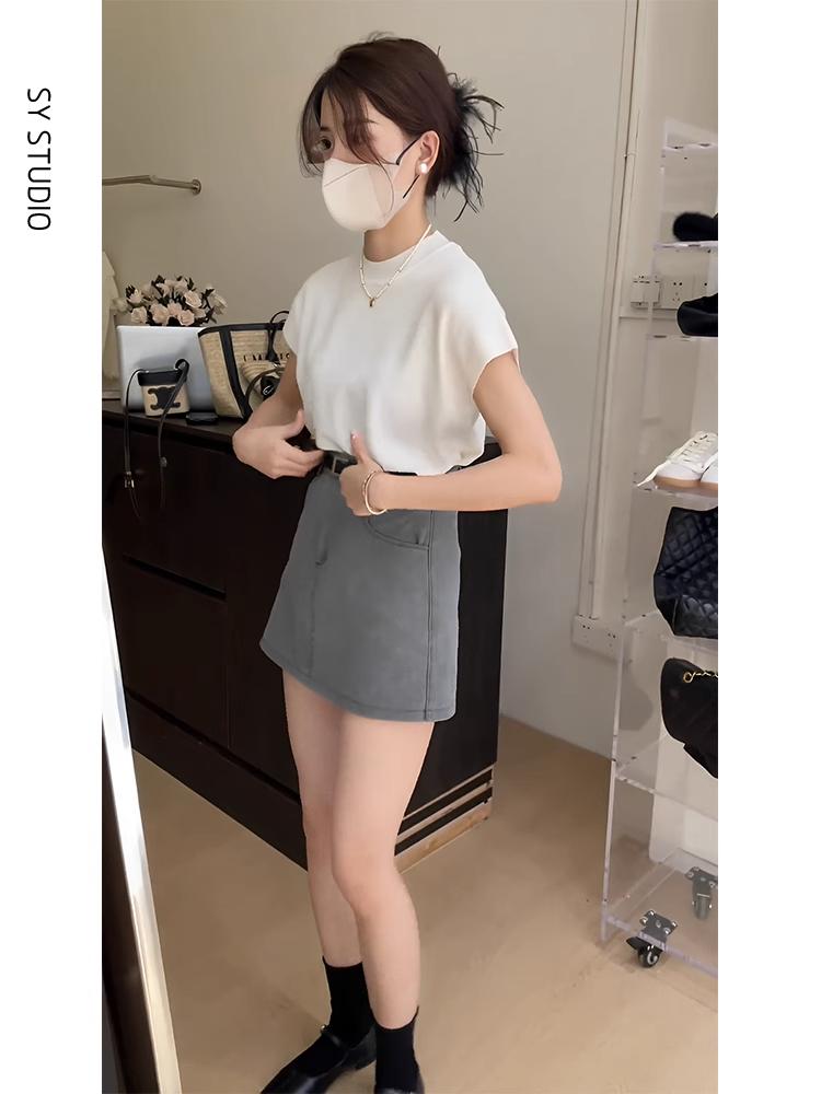 Slimming Knitted Top And High  - Women'S Fashion Petite ulasan dan harga