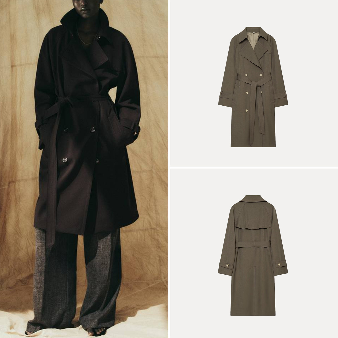 Fashionable Two-Tone Long Slee - Women'S Fashion E Commerce ulasan dan harga