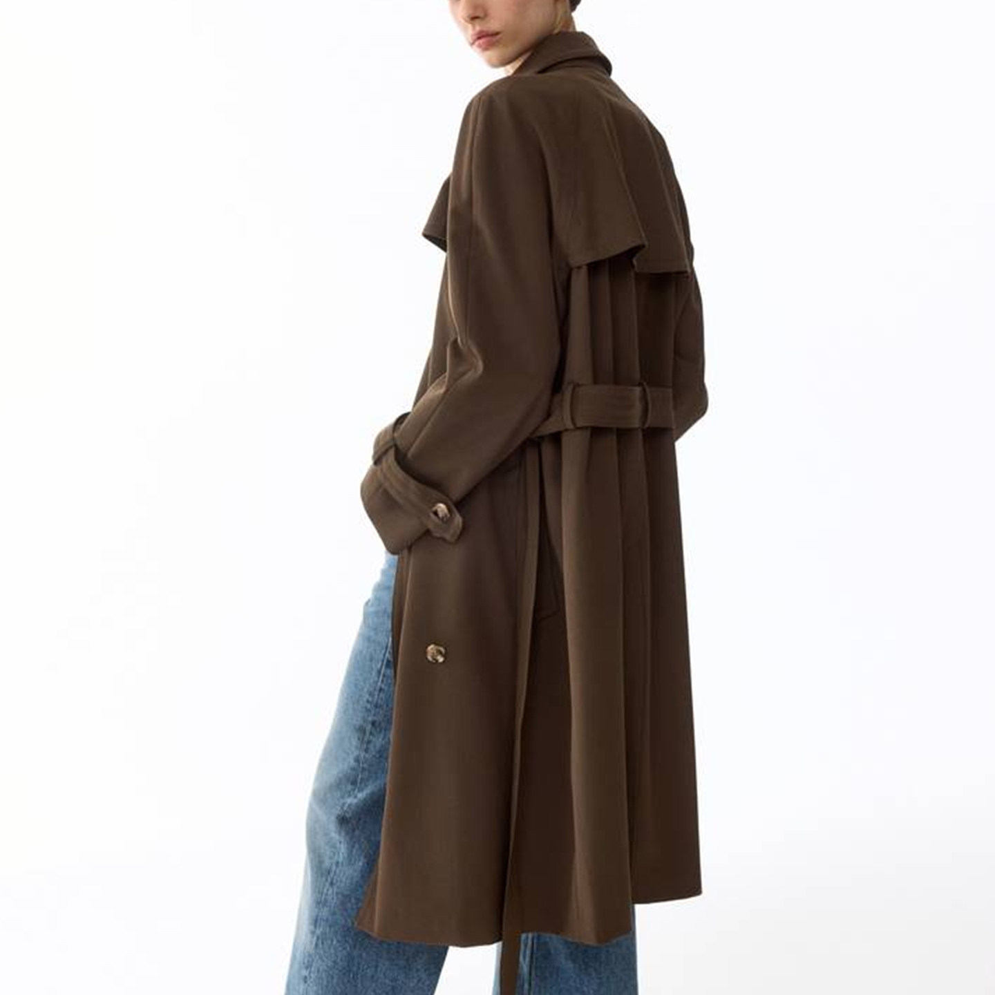 Fashionable Two-Tone Long Slee - Women'S Fashion E Commerce ulasan dan harga