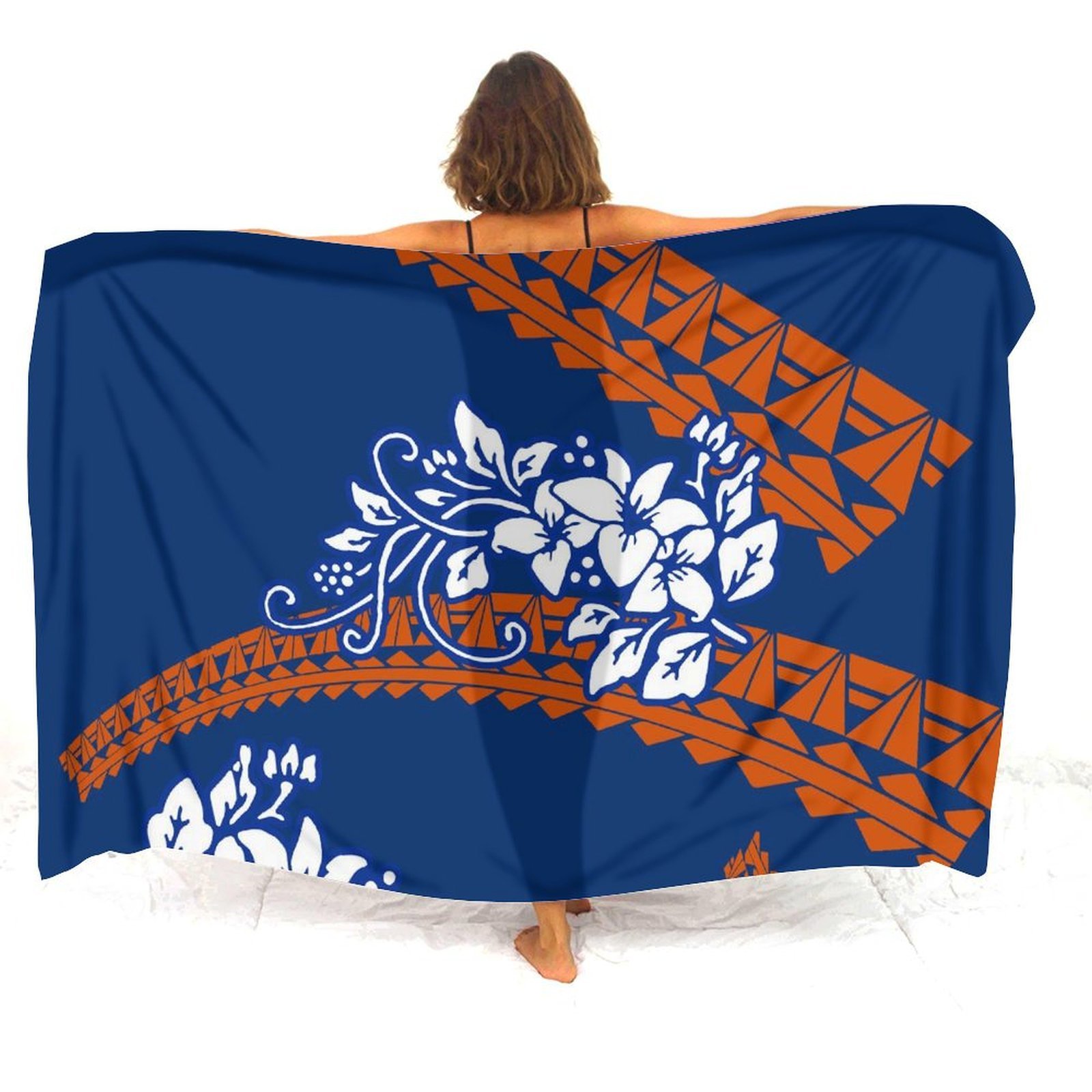 Polynesian Custom Puletasi Sun - Printed Wrap Skirt ulasan dan harga