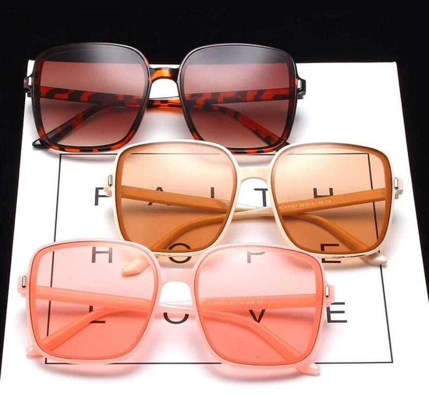 Vintage Oversized Square Sungl - Women'S Fashion Reading Glasses ulasan dan harga