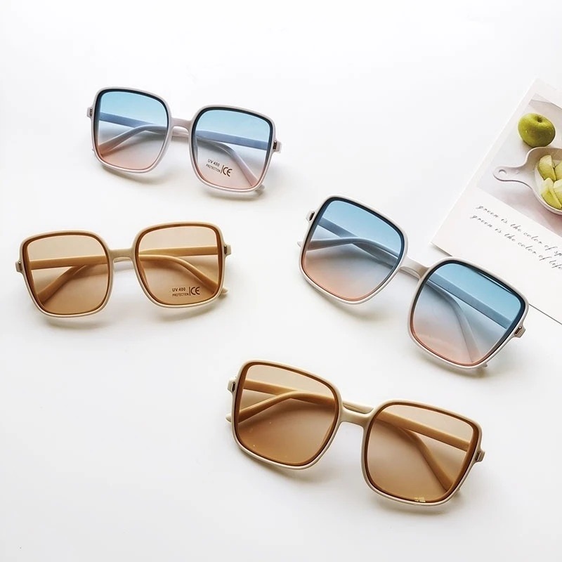 Vintage Oversized Square Sungl - Women'S Fashion Reading Glasses ulasan dan harga