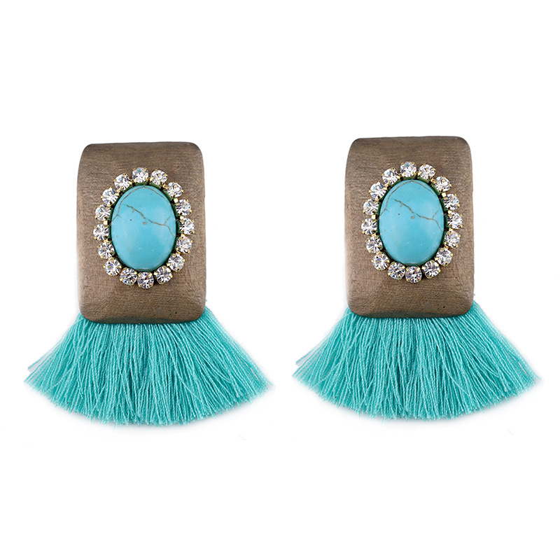 Cross-border retro wood diamon - Women'S Fashion E Commerce ulasan dan harga