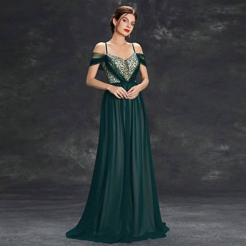 Dress Spring New Evening Long  - Women'S Fashion Dresses Images ulasan dan harga