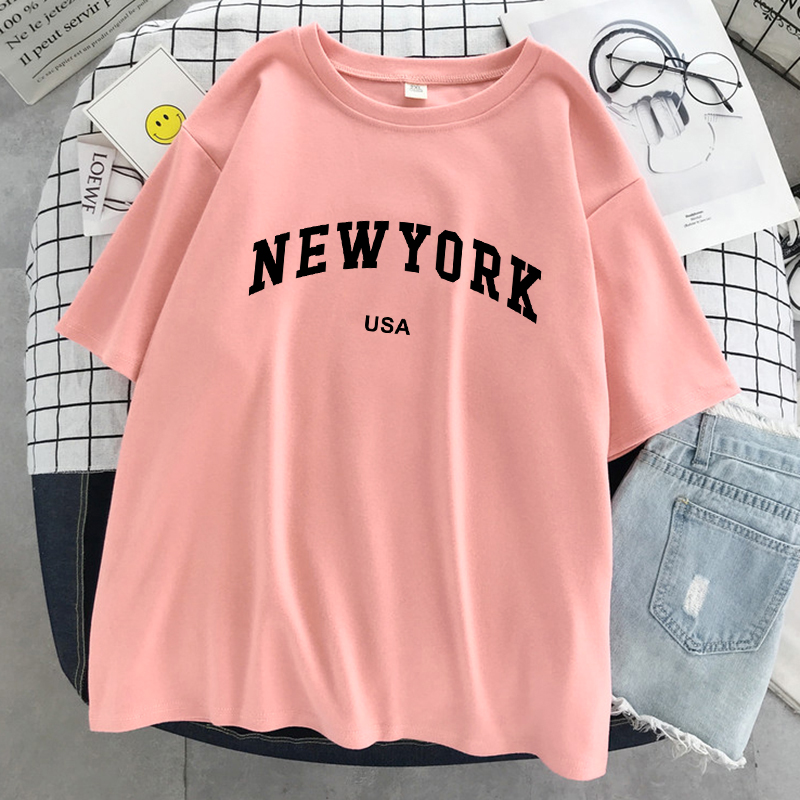 New York Usa City Letter Graph - Women Fashion Usa ulasan dan harga