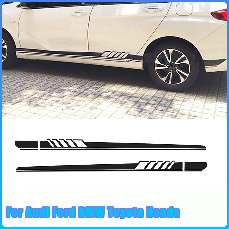 Car Door Side Stickers Wrap Ra - Printed Wrap Skirt ulasan dan harga
