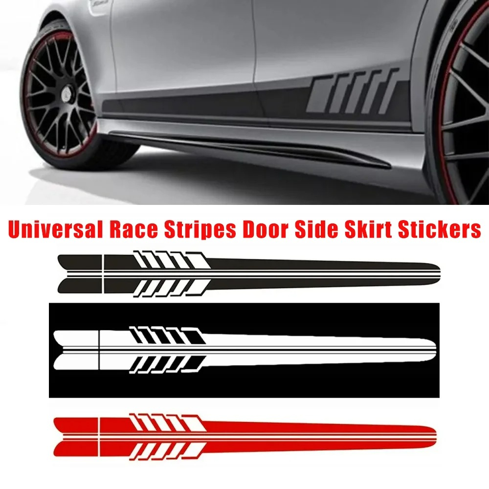 Car Door Side Stickers Wrap Ra - Printed Wrap Skirt ulasan dan harga