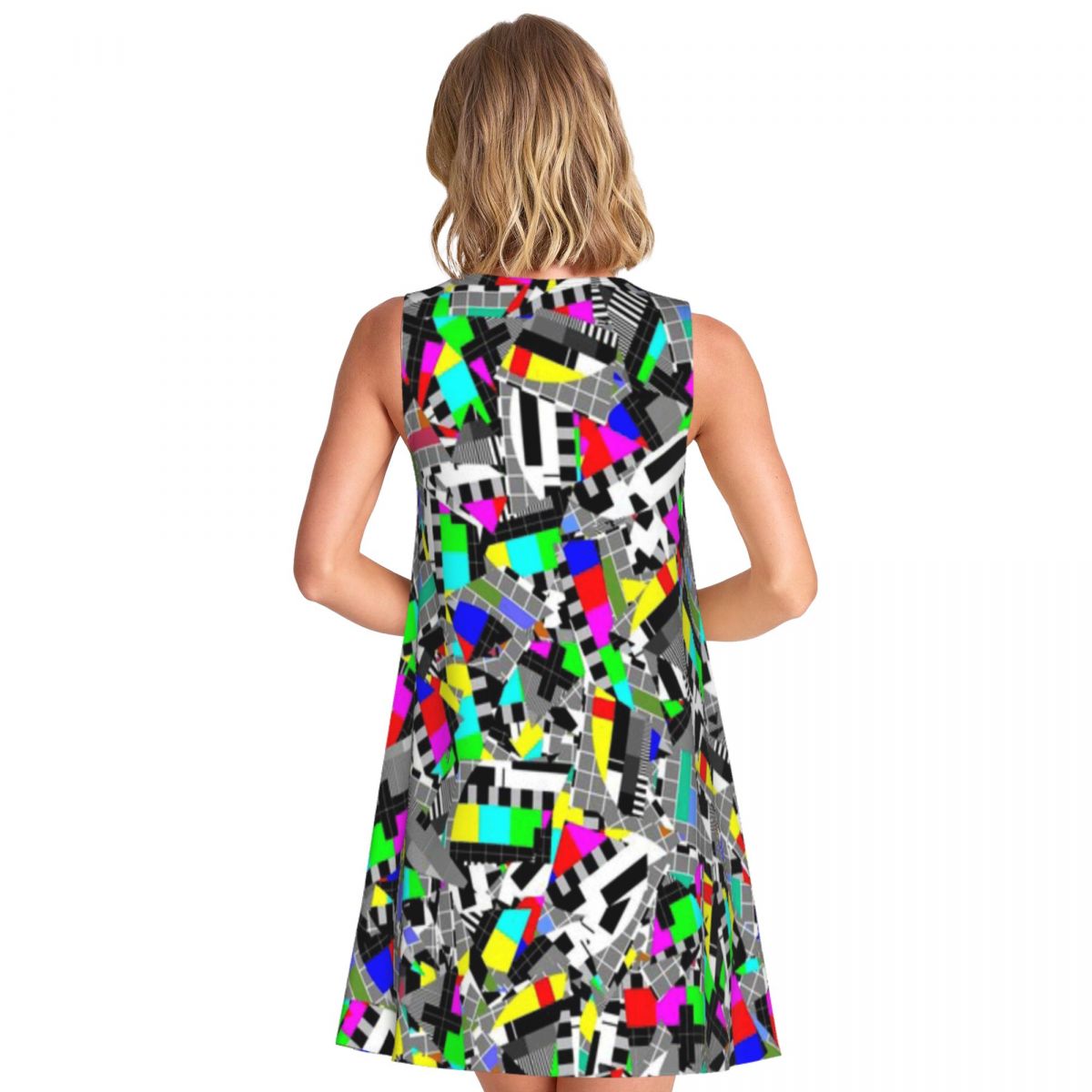 TV Test Image Women's Sleevele - Women'S Fashion Dresses Images ulasan dan harga