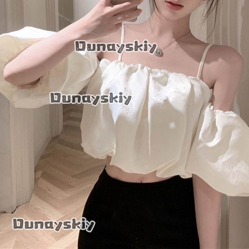 aBc01Hoshi Kirara Roro Cosplay - Off Shoulder Top ulasan dan harga