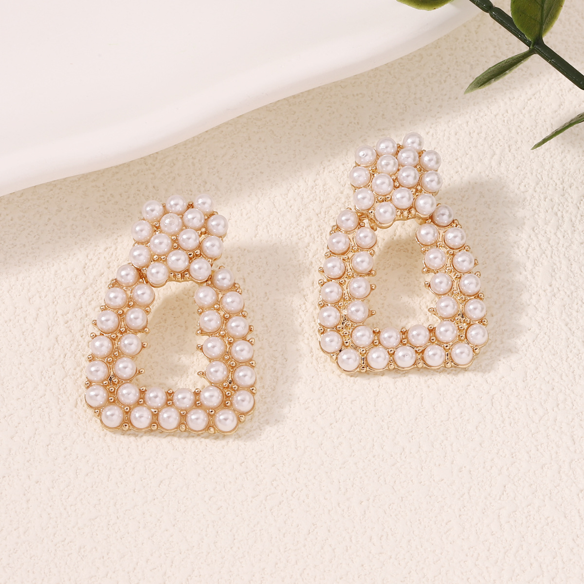 E-commerce new geometric pearl - Women'S Fashion E Commerce ulasan dan harga