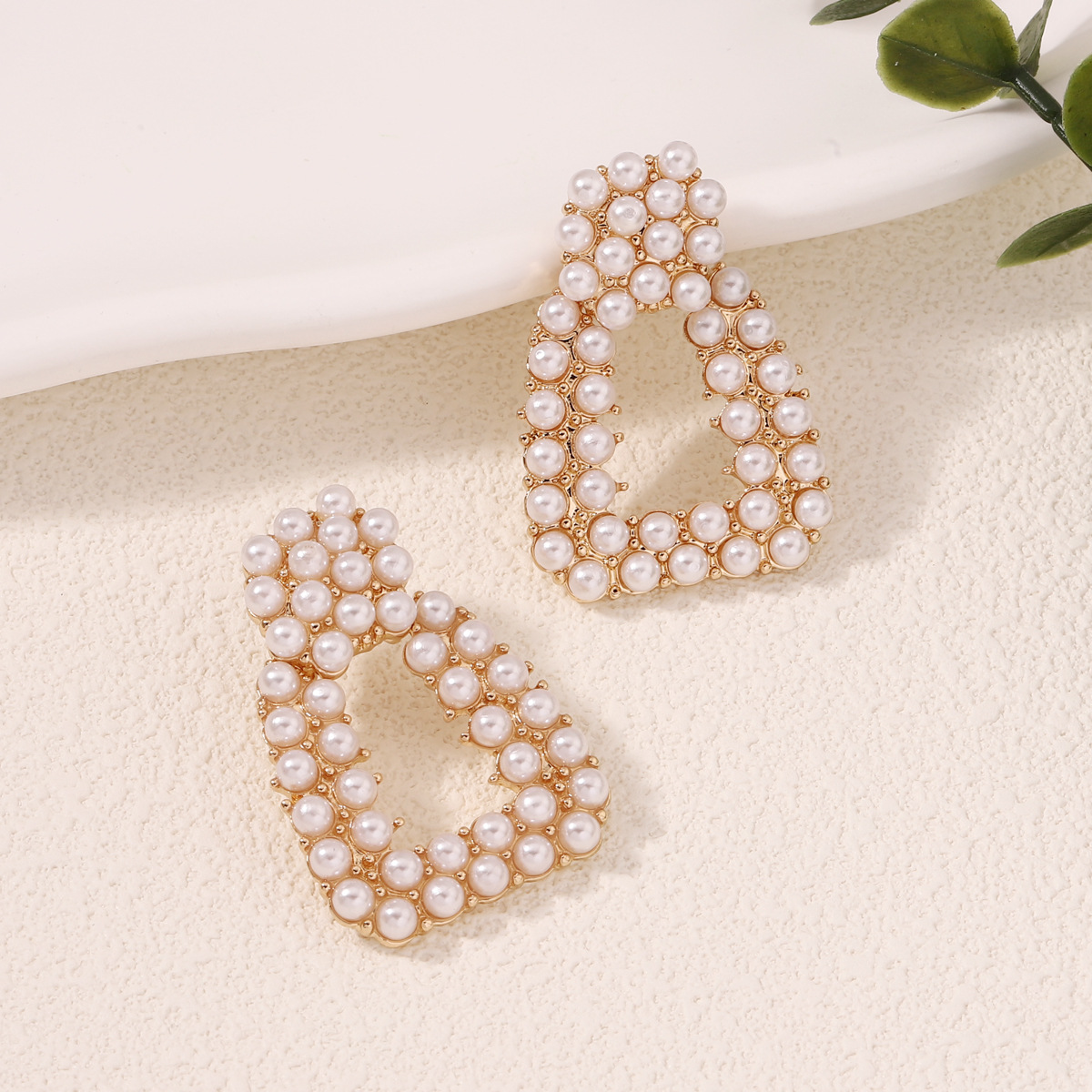 E-commerce new geometric pearl - Women'S Fashion E Commerce ulasan dan harga