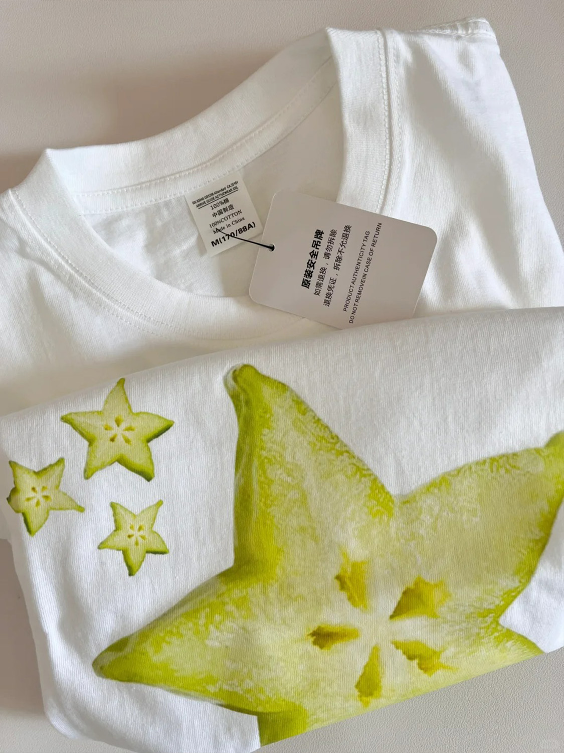 Women's Fun Print Short-sleeve - Women Fashion Usa ulasan dan harga