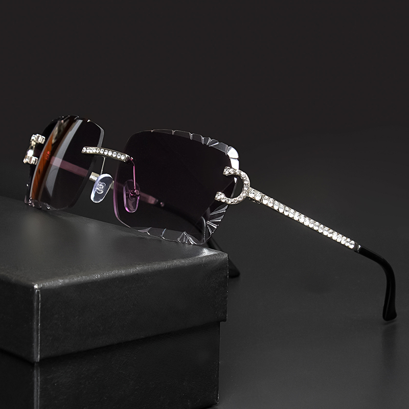 Fashion Rimless Square Sunglas - Women'S Fashion Reading Glasses ulasan dan harga