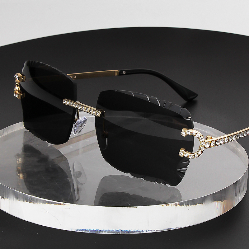 Fashion Rimless Square Sunglas - Women'S Fashion Reading Glasses ulasan dan harga
