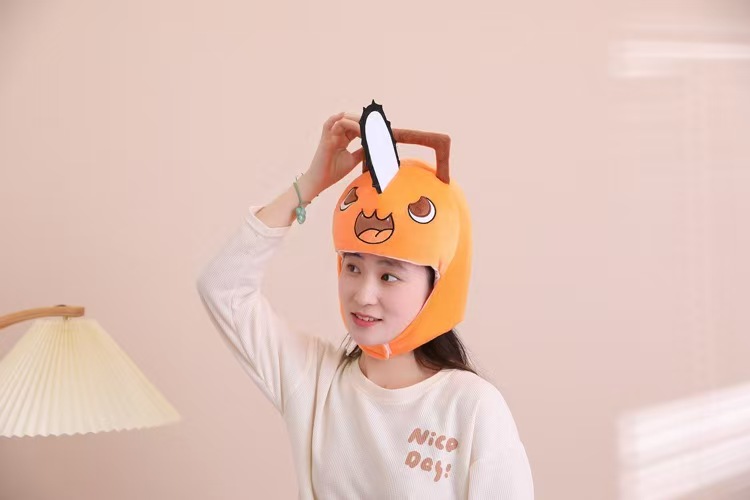 Anime Chainsaw Man Pochita Cos - Women'S Fashion Hats ulasan dan harga