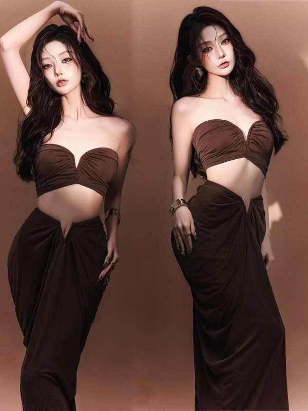 Fashionable Slimming Bridesmai - Women'S Young Fashion ulasan dan harga