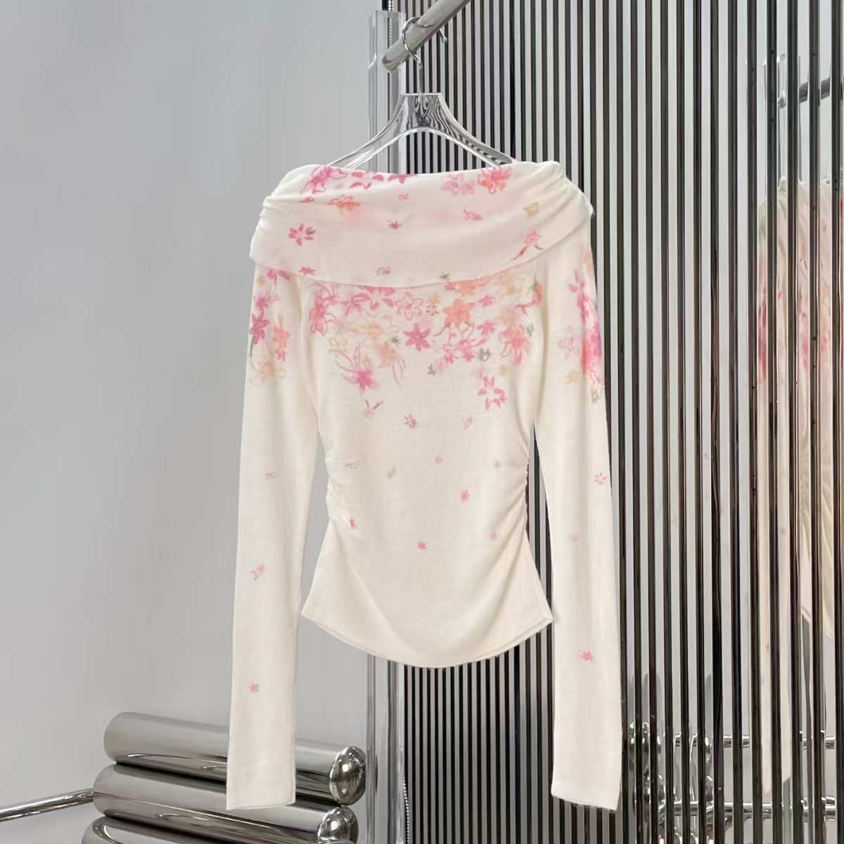 High Quality Women Off Shoulde - Off Shoulder Top ulasan dan harga