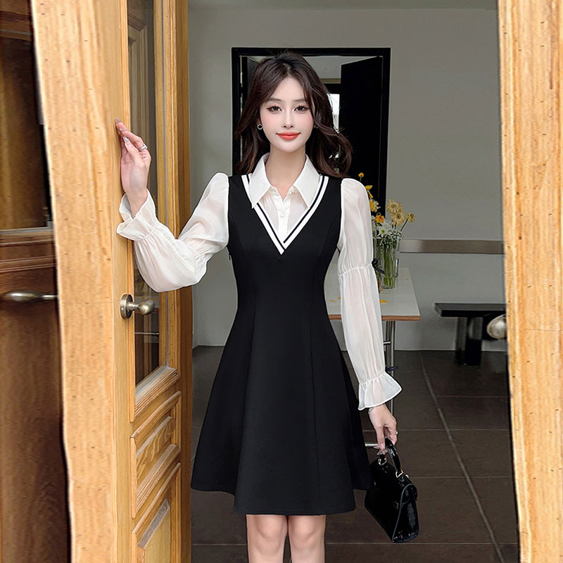 Slimming A-Line Spring Dress L - Women'S Fashion Petite ulasan dan harga