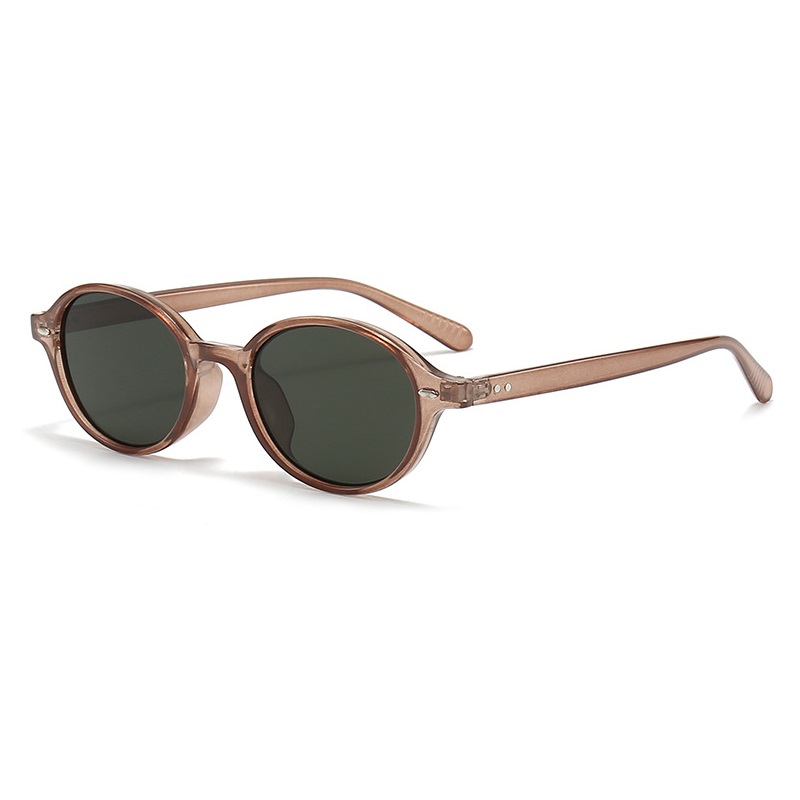 Retro Small Oval Sunglasses Wo - Women'S Fashion Reading Glasses ulasan dan harga