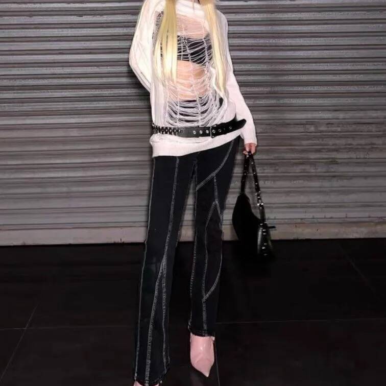 Girl Harajuku Spicy Y2k Millen - Off Shoulder Top ulasan dan harga