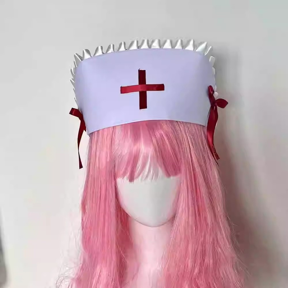 Cosplay nurse cap hat Accessor - Women'S Fashion Hats ulasan dan harga