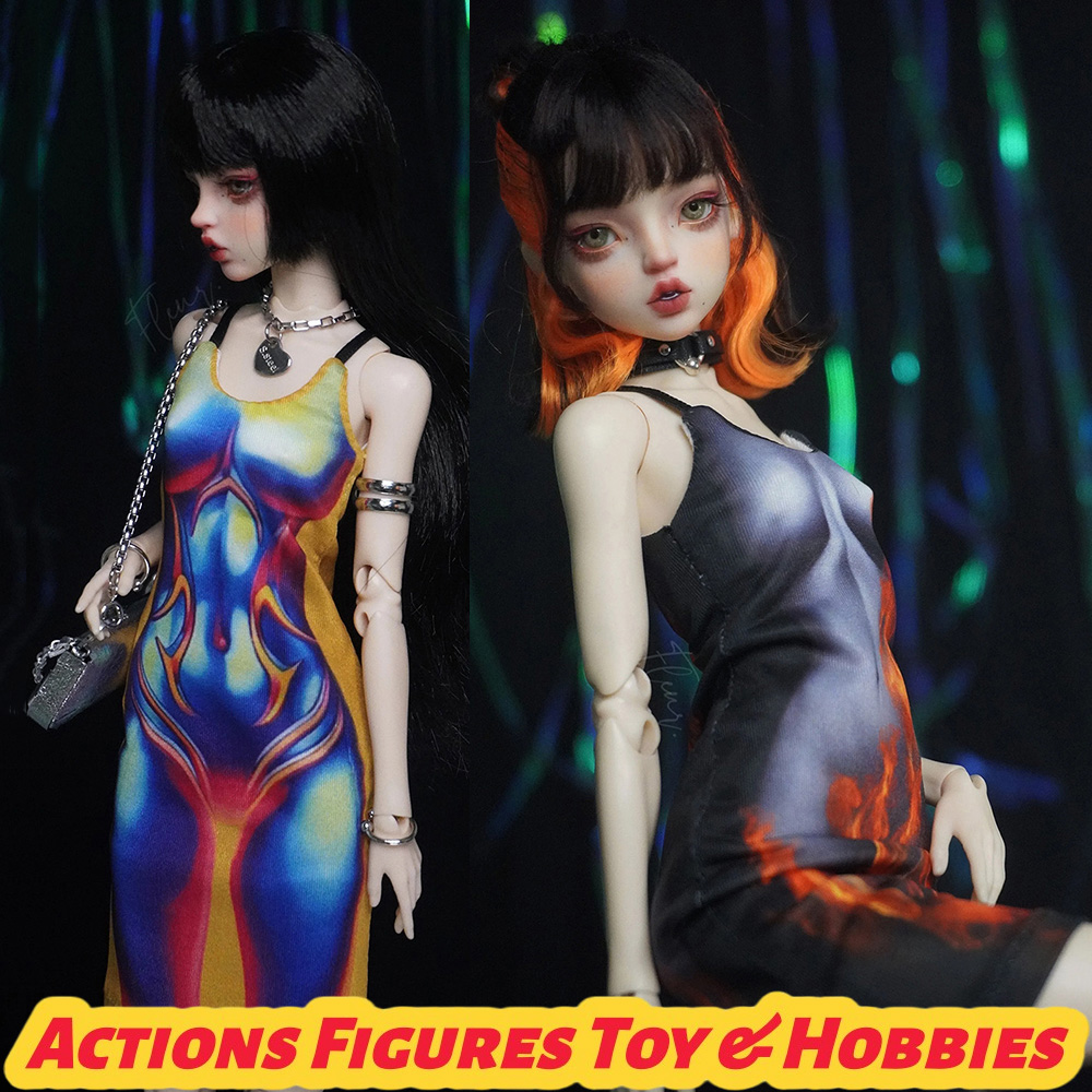 1/6 BJD Dolls Illusionary Art  - Printed Wrap Skirt ulasan dan harga