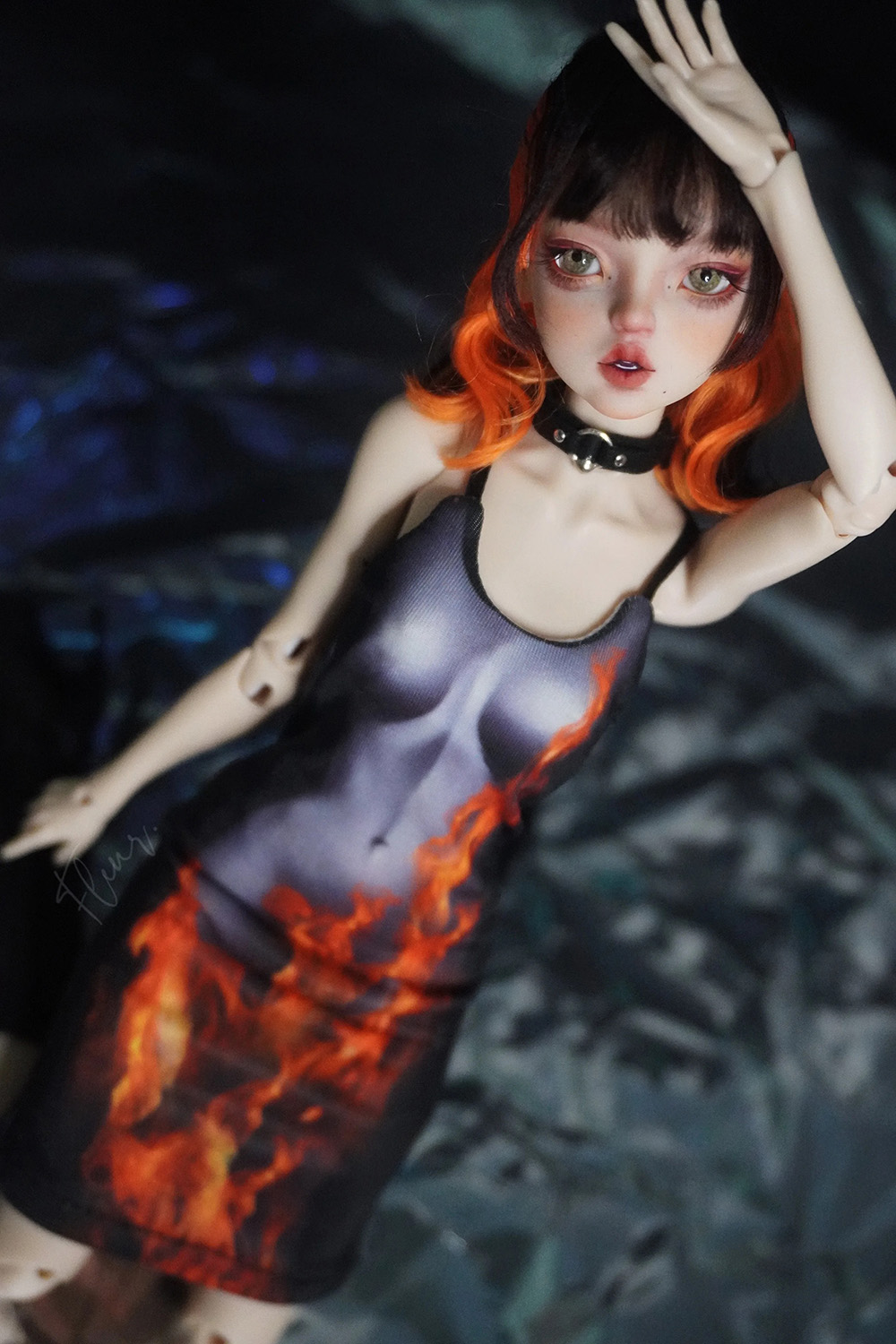 1/6 BJD Dolls Illusionary Art  - Printed Wrap Skirt ulasan dan harga