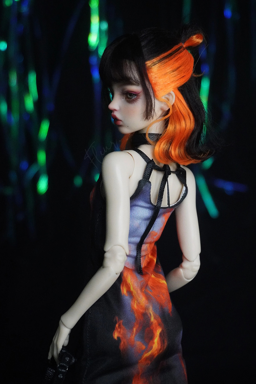 1/6 BJD Dolls Illusionary Art  - Printed Wrap Skirt ulasan dan harga