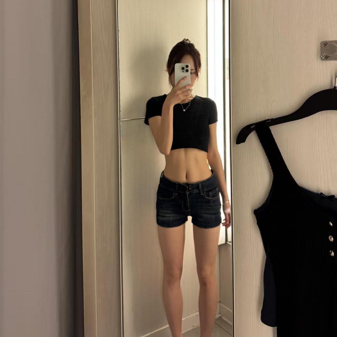 Women Petite Low Waist Vintage - Women'S Fashion Petite ulasan dan harga
