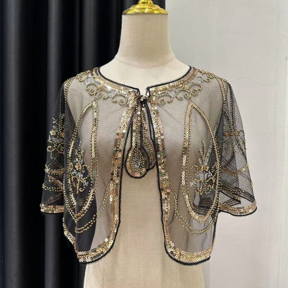 Elegant Sequin Embroidery Flap - Women'S Fashion In The 1920S ulasan dan harga