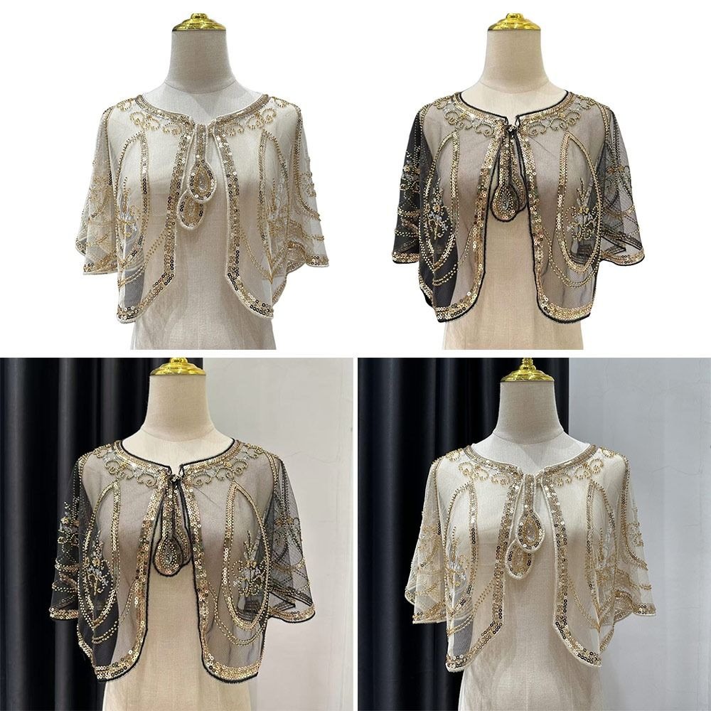 Elegant Sequin Embroidery Flap - Women'S Fashion In The 1920S ulasan dan harga